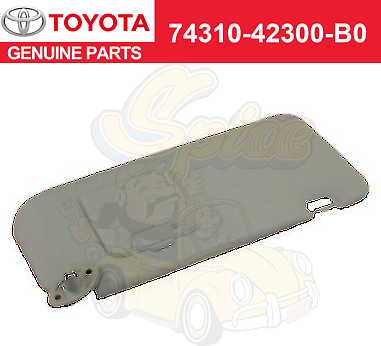 Accessoire Intérieur Voiture Pare-Soleil Passager Droit 7431002G40B0 - Compatibilité OE, Plastique ABS Gris, Installation Facile Pare Soleil 308 Phase 1 Accessoire Intérieur Voiture Pare-Soleil Passager Droit 7431002G40B0 - Compatibilité OE, Plastique ABS Gris, Installation Facile Pare Soleil 308 Phase 1