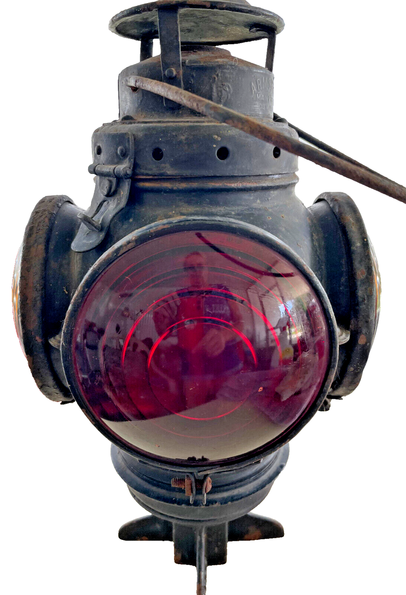 VTG Armspear Railroad Lantern 1925 New York /アームスピア