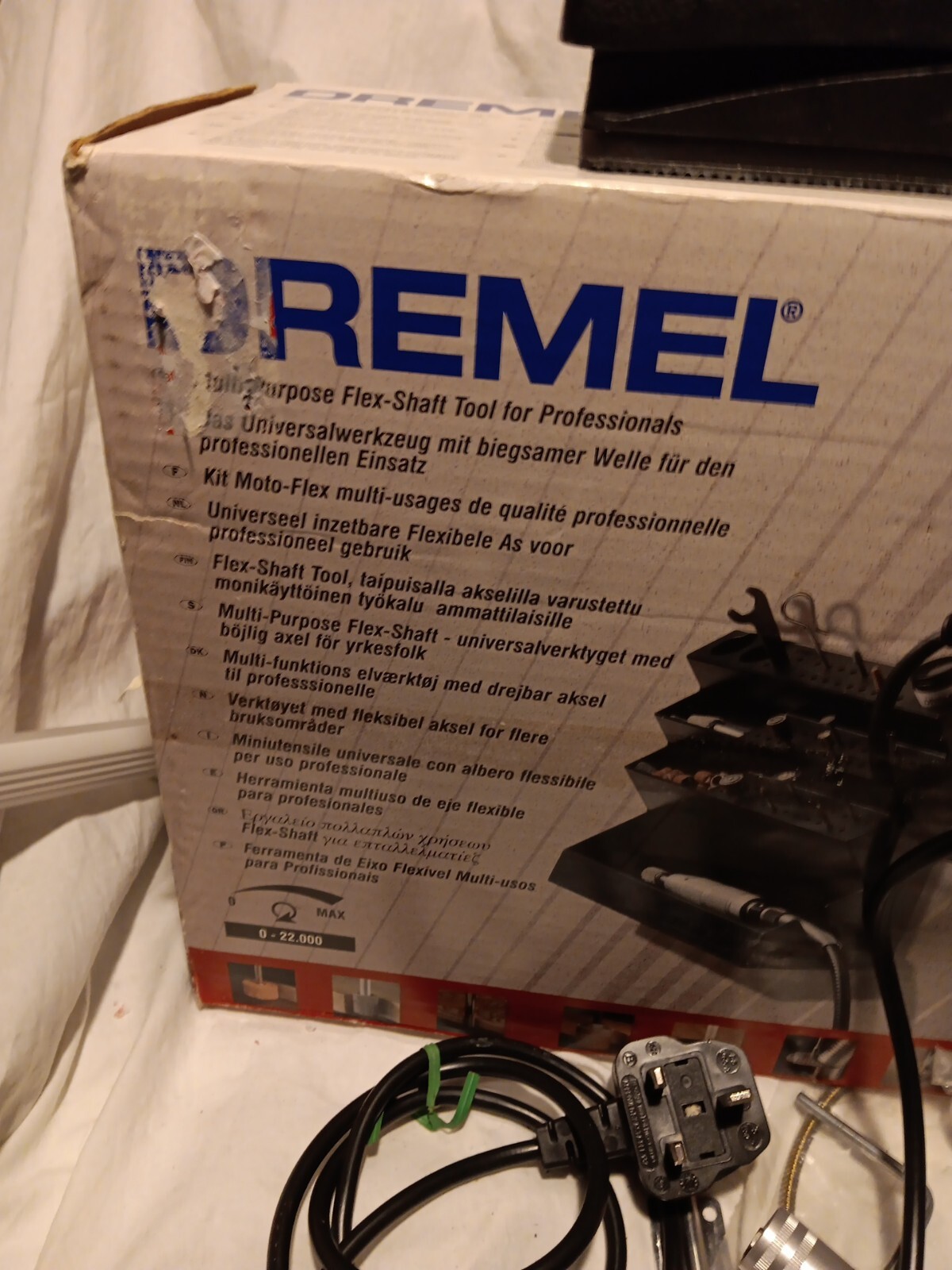 Dremel Model 732 FlexShaft Tool with Foot pedal VG 230 volt Pro Heavy