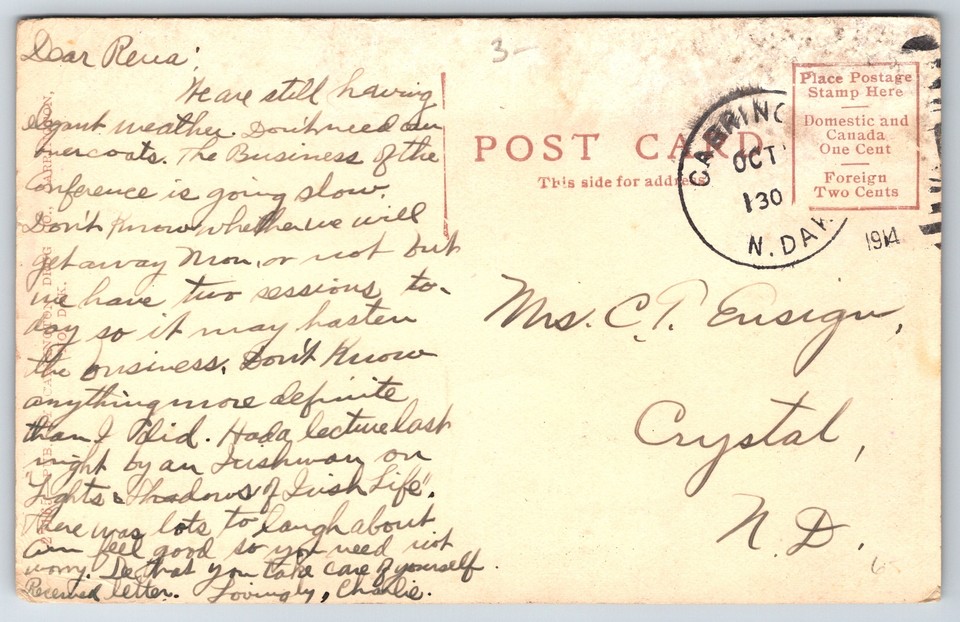 Carrington North DakotaMain StreetDrug Storesc1910 Postcard eBay