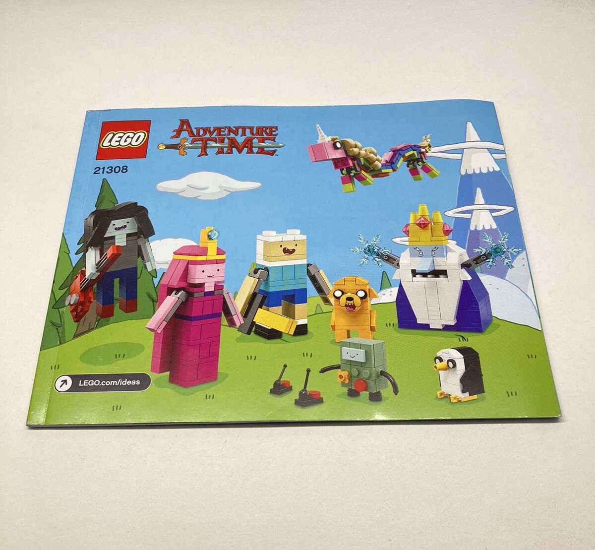 Lego Ideas 21308 Adventure Time Instruction Directions Manual Book