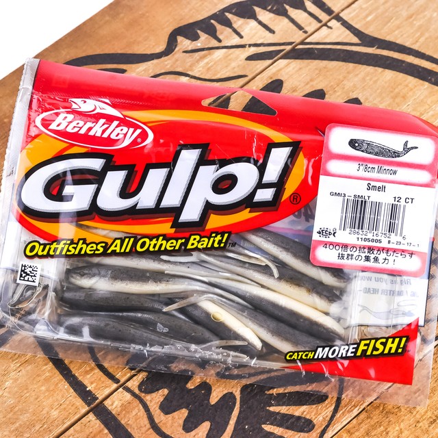fishing with berkley gulp minnows