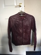 La Redoute Womens Pu Jacket Size 14