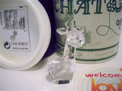 SWAROVSKI LOVLOTS CHIT CHAT GIRAFFE 87724 MIB | eBay
