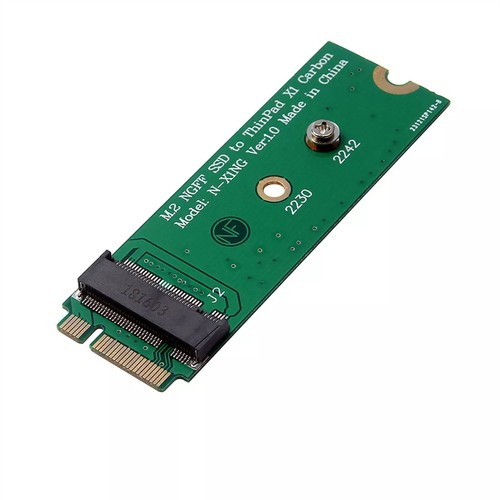 M.2 NGFF SSD to 26pin SSD Adapter Card for Lenovo ThinkPad X1 Carbon NEW - Afbeelding 3 van 10