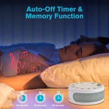 White Noise Machine - Sleep Sound Machine for Baby Kids Adults