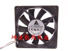 1 PCS Delta Fan AFB0824SHB 24V 0.26A 8015 8CM 2 wire Double Ball Inverter fan