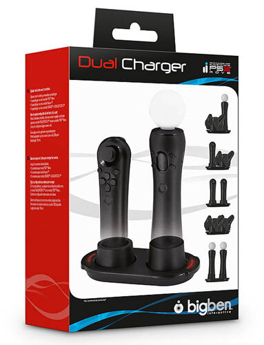 Dual Charger Playstation Move Controller VR PS3 PS4 PS5 Charging