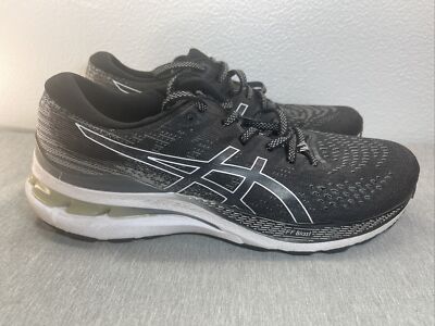 ASICS GEL-KAYANO 28 1012B047-003 Black/White Women's Running Shoes Size 9.5