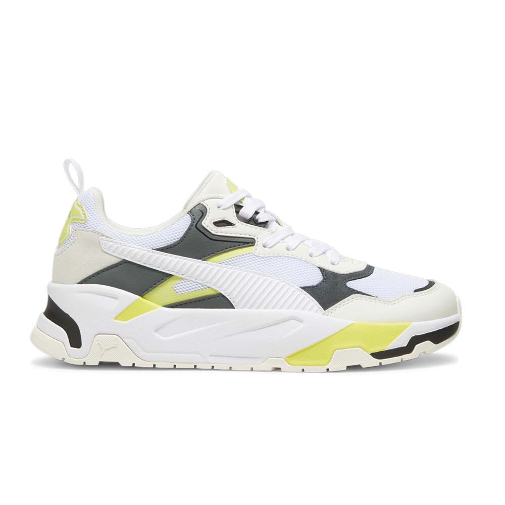 梅花68 PUMA Trinity Lace Up Mens White Sneakers Casual Shoes