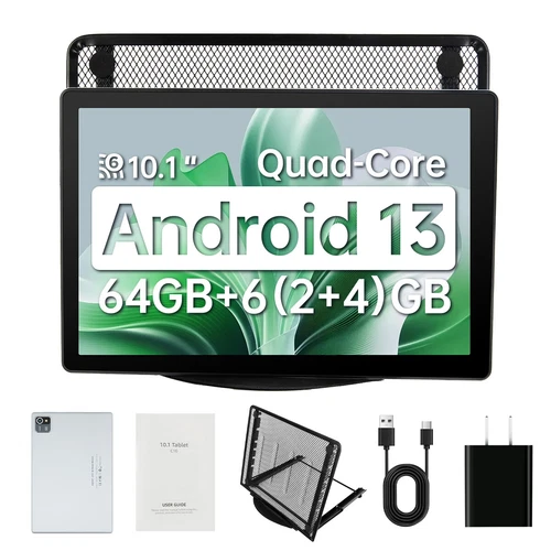 Anmecs Tablet 10 inch Android 13 Tablet 6+64GB 1280x800 IPS Touchscreen 5000mAh - Foto 14 di 14