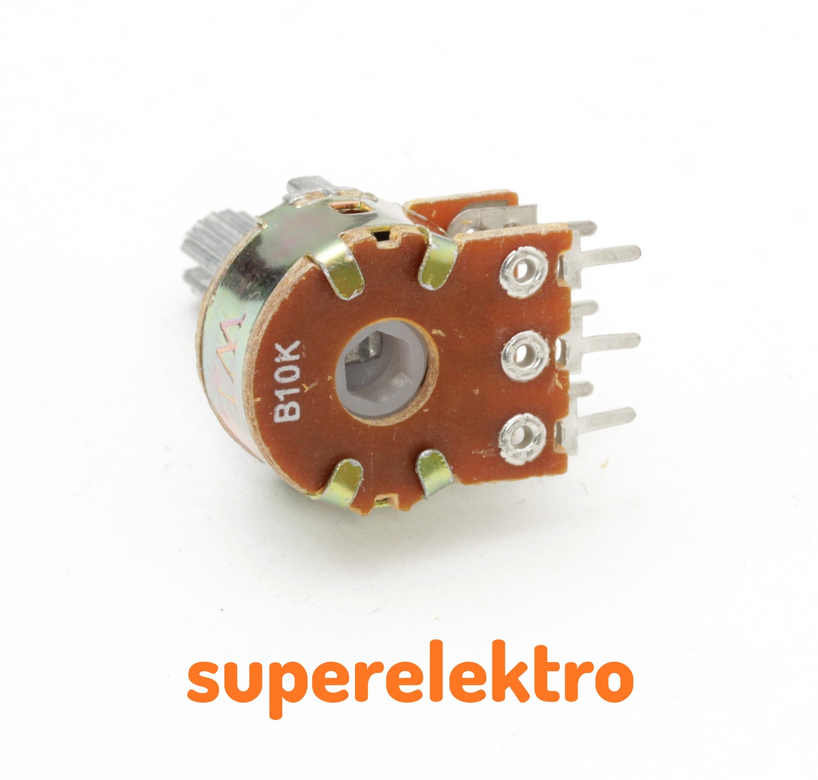 RK12 Stereo K-Potentiometer 10er Set - B100K 6-polig Für Audioanwendungen