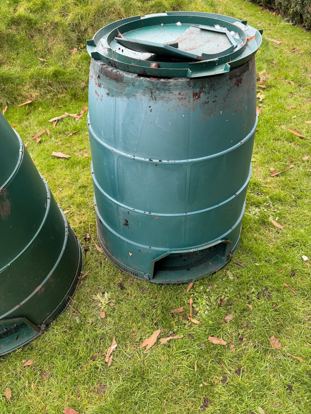 TWO Green Johanna Compost Bin Hot Composting Food Waste USED eBay