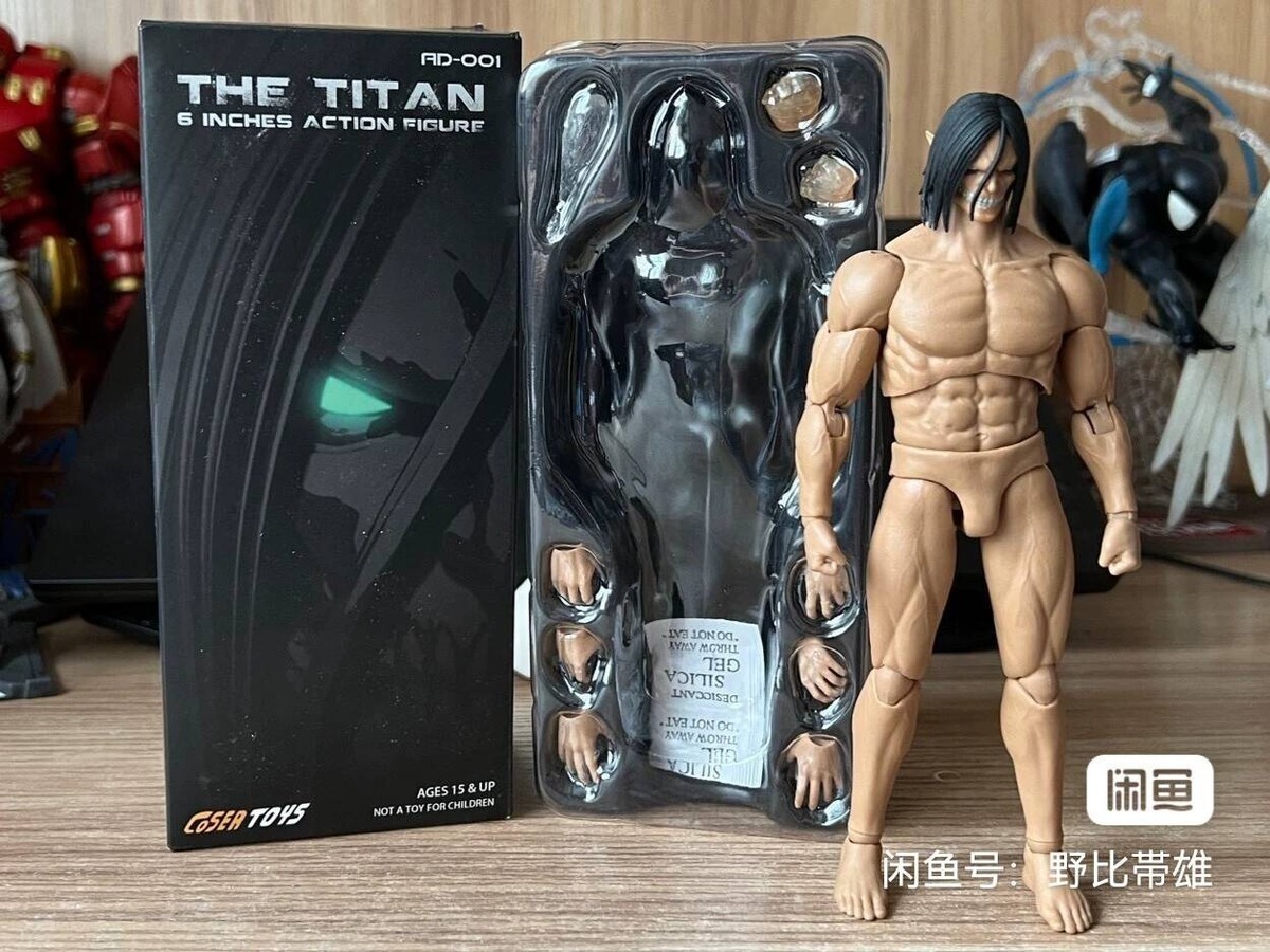 COSER TOYS AD-001 Eren Jaeger Attack on Titan 1/12 Head Body