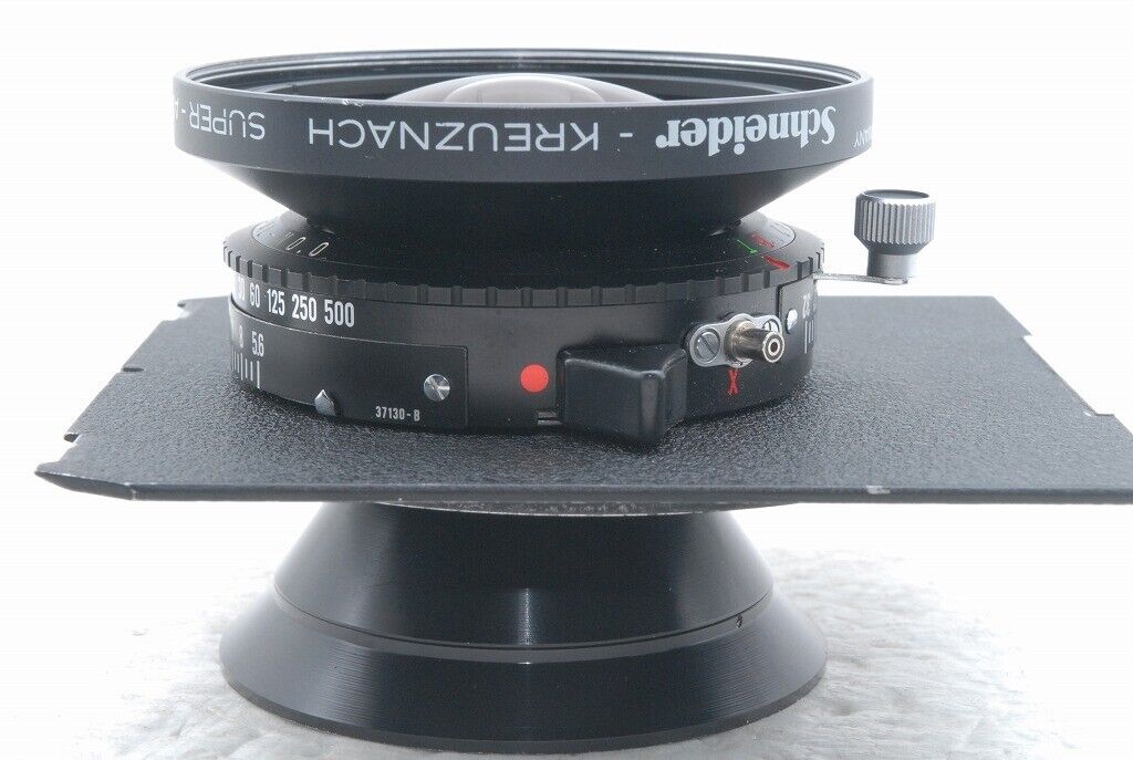 Exc Schneider Super Angulon 47mm f/5.6 f 5.6 XL-120° Copal Exc Schneider Super Angulon 47mm f/5.6 f 5.6 XL-120° Copal