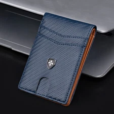 Fashion Men's Bifold Leather Wallet ID Credit Card Holder Billfold Purse Clutch