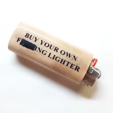 Buy Your Own Lighter Case Holder Sleeve Cover Fits Bic Lighters
