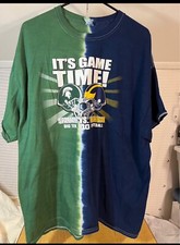 RARE—It’s Game Time ! SPARTANS VS. MICHIGAN Big Ten B1G Football  2XL Tee Shirt