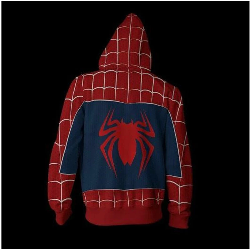 PS4 Raimi Spider-man Sudaderas con Capucha Abrigo Spiderman Sudadera Halloween Juegos con disfraces Disfraz Foto 3 de 4