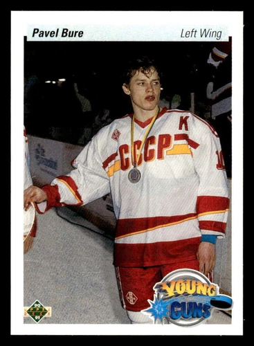 1991 Upper Deck Pavel Bure Young Guns Vancouver Canucks #526 NM XX1616