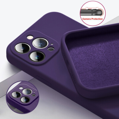 Handyhülle Für iPhone 17 16 15 14 13 12 Pro Max 11 Weiche Tasche Silikon Cover