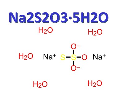Sodium thiosulfate pentahydrate, CAS 10102-17-7