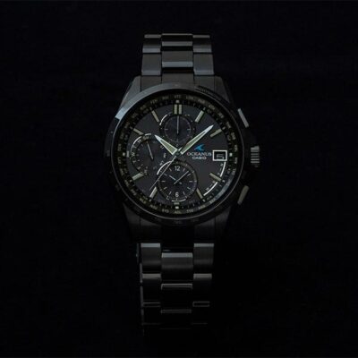 CASIO OCEANUS OCW-T2600JB-1AJF Black Classic Line Titanium Mens