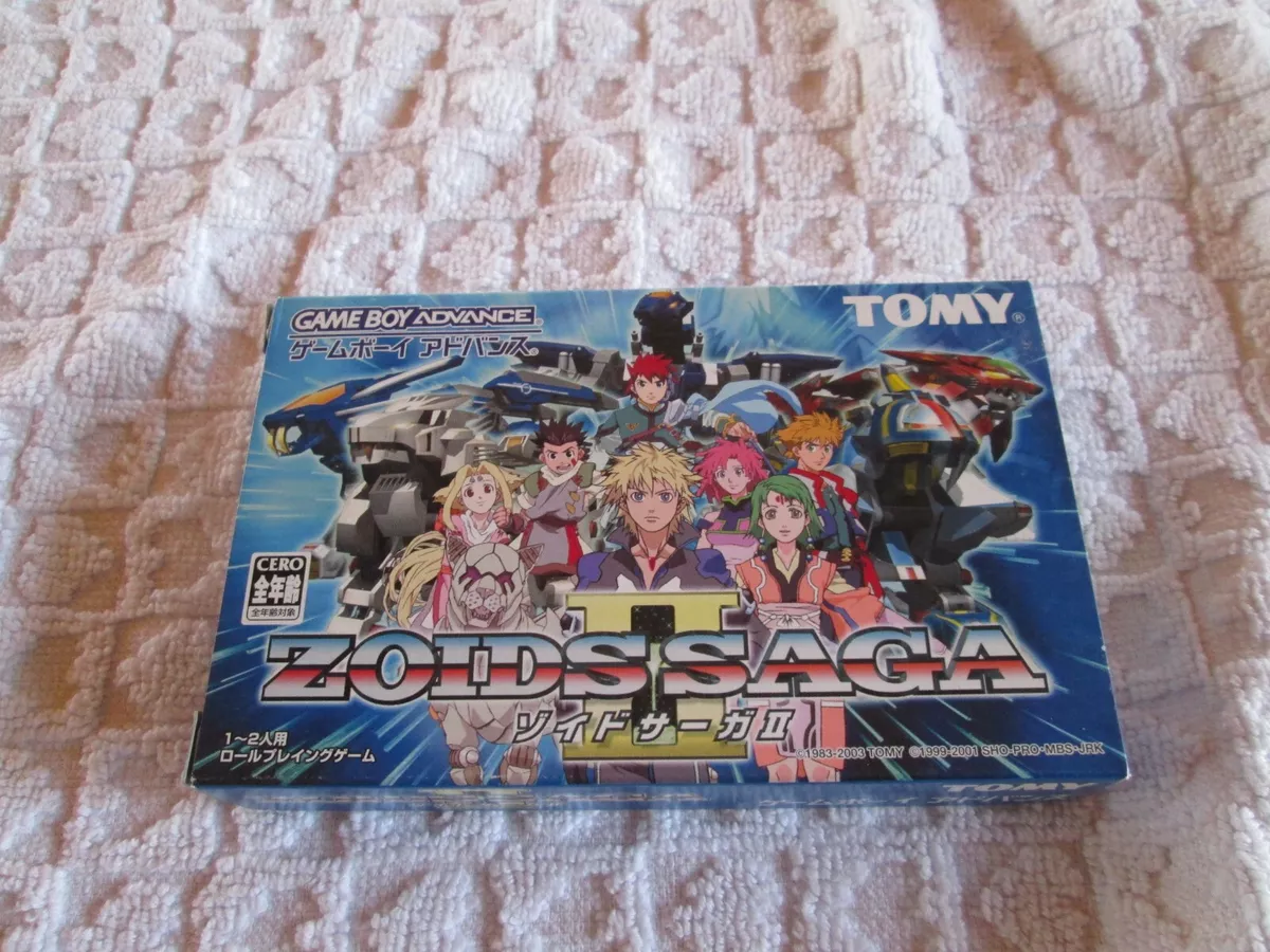 Zoids Saga II (Nintendo Game Boy Advance). Complete in Box. Japan