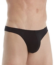 French HOM Freddy 400202 Black String G-String Thong Small S