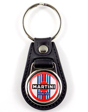 MARTINI RACING TEAM KEY FOB RING CHAIN WILLIAMS PORSCHE ALFA ROMEO LANCIA LC2 F1