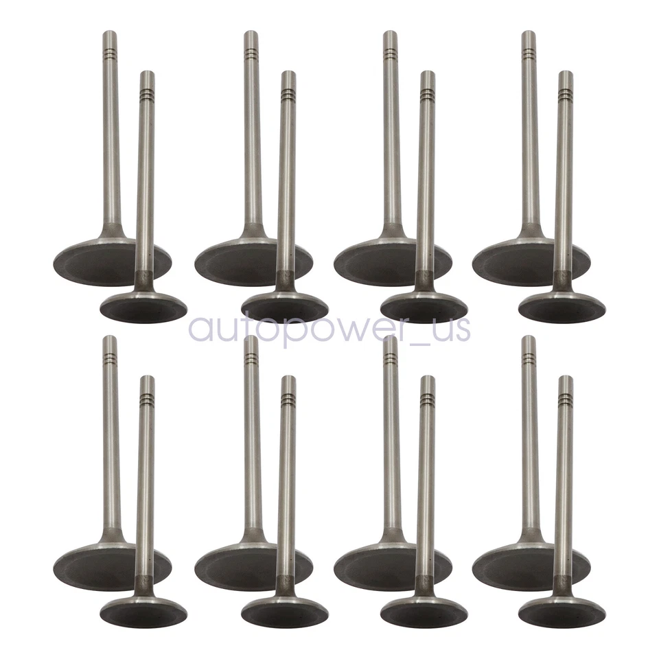 Válvulas de admisión y válvulas de escape para Ford Lincoln Mercury 1992-1999 4,6 L 5,4 L 16 V Foto 3 de 4