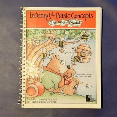 Listening for Basic Concepts All Year 'Round by Brenda Brumbaug (1980) - GOOD