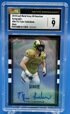 2018 Leaf Metal US Army All-American Bowl Football Cards - Trevor Lawrence Autographs 11