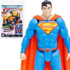 McFarlane DC Direct Page Punchers Superman Rebirth 3in Figure Comic New