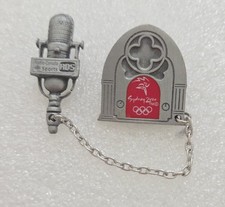 SYDNEY  2000  OLYMPIC CBC SRC  RADIO CANADA SPORTS  MEDIA MICROPHONE PIN 