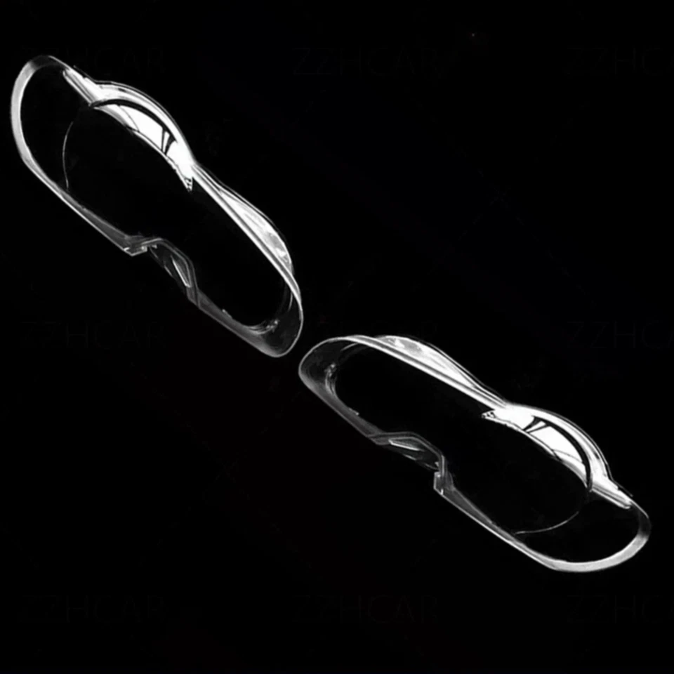 New Left+Right Headlight Clear Lens Cover + Sealant for Jaguar XF 2009 2010 2011 Foto 3 de 4