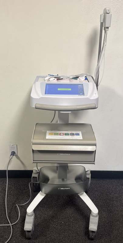 MORTARA Instument ELi 280 Electrocardiograph EKG Machine w/ Leads Nice!!!!!