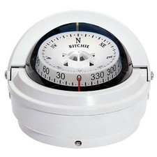Ritchie Compass Voyager S-87 Flush Mount White