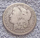 1900-O Morgan Silver Dollar #16