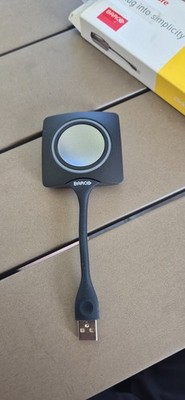 Barco ClickShare Button Gadget USB Knopf Schwarz Grau