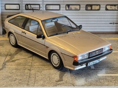 VW Scirocco II GTX 16V 1:18 rauchsilber Norev limited 1/500 Exclusiv Modellbau-K