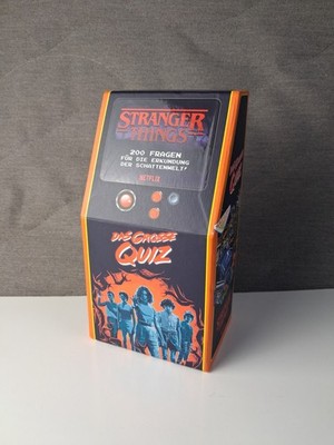 Stranger Things Das große Quiz - 200 Fragen zur Serie - für 2 bis 8 Spieler