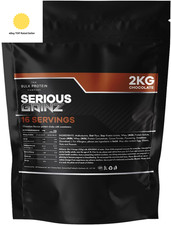 The Bulk Protein Company SERIOUS Gainz 2Kg - Whey Protein Powder - Weight Gain, 11.61 per kilo