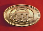 CIVIL WAR ERA GEORGIA CSA BELT BUCKLE LEAD FILL/HOOKS QUALITY REPRODUCTION