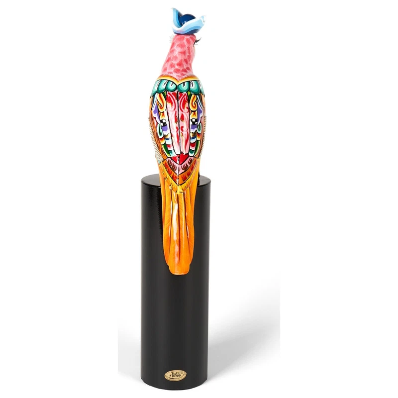 PAPPAGALLO Pirata Statua Scultura Tom's Drag 4602 Francis D 55 cm Pop Art Arredo, fotografia 3 di 9