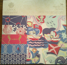 Anna Griffin SEAFARER 36 Paper Pad 12 x 12 2016