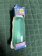 Vintage 1993 Gerber Clear Plastic Nurser Reusable 8 oz Bottle