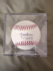 Randy Johnson Autographed/HOF 15 Inscribed OML Baseball With PSA Coa.