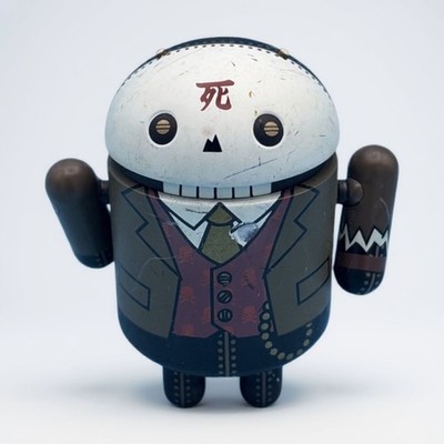 Android Mini Collectible Series 3 Huck Gee Professor Skully McRivethead Figure
