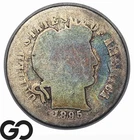 1895 Barber Dime, Nice Color, Better Date